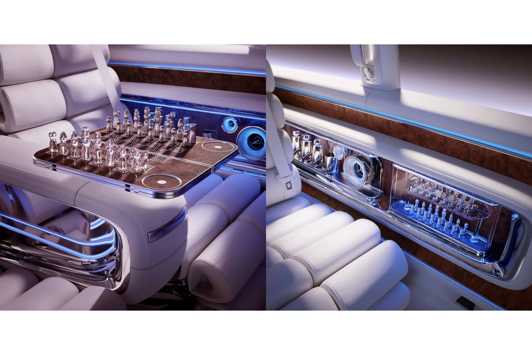 Mercedez Benz Vision V Chess Set