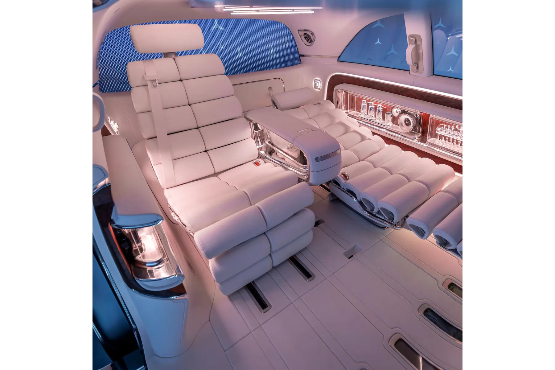 Mercedez Benz Vision V Reclining Seats