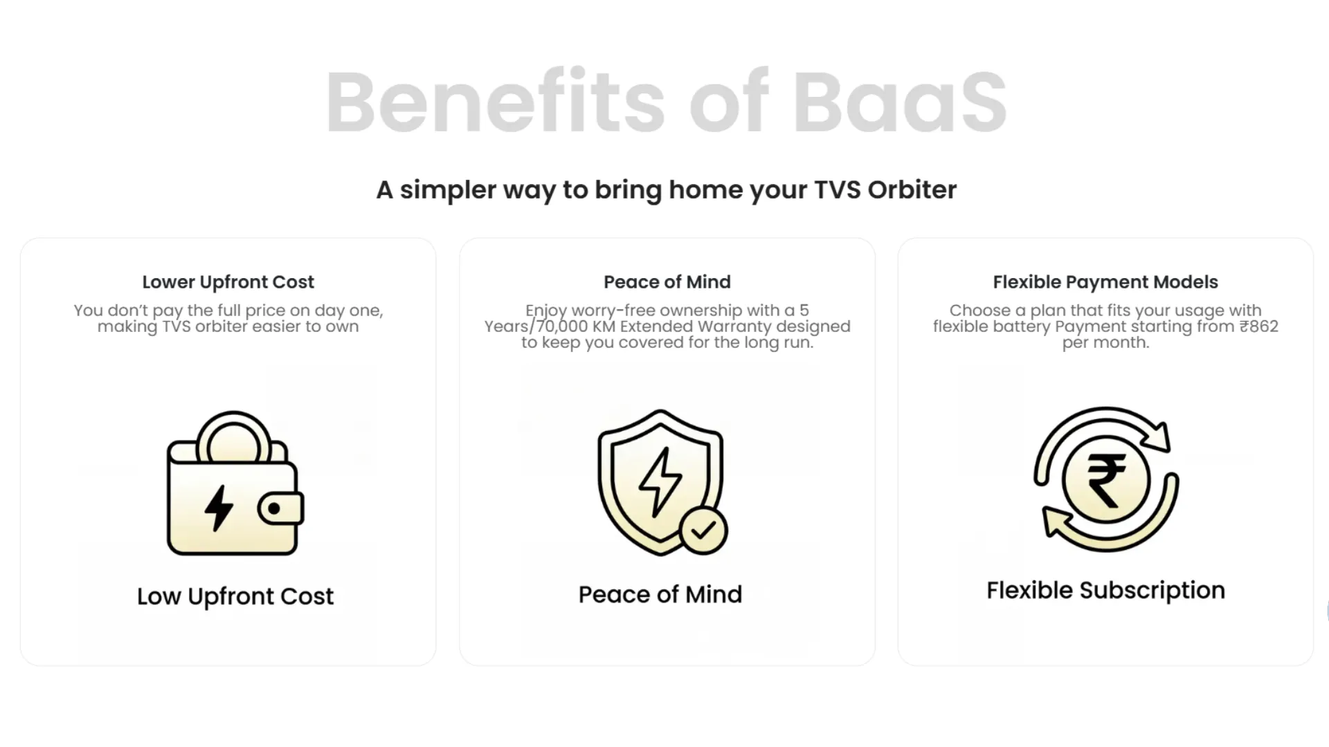 TVS Orbiter V1 Launched at ₹50k with BaaS at Only ₹862/Month!