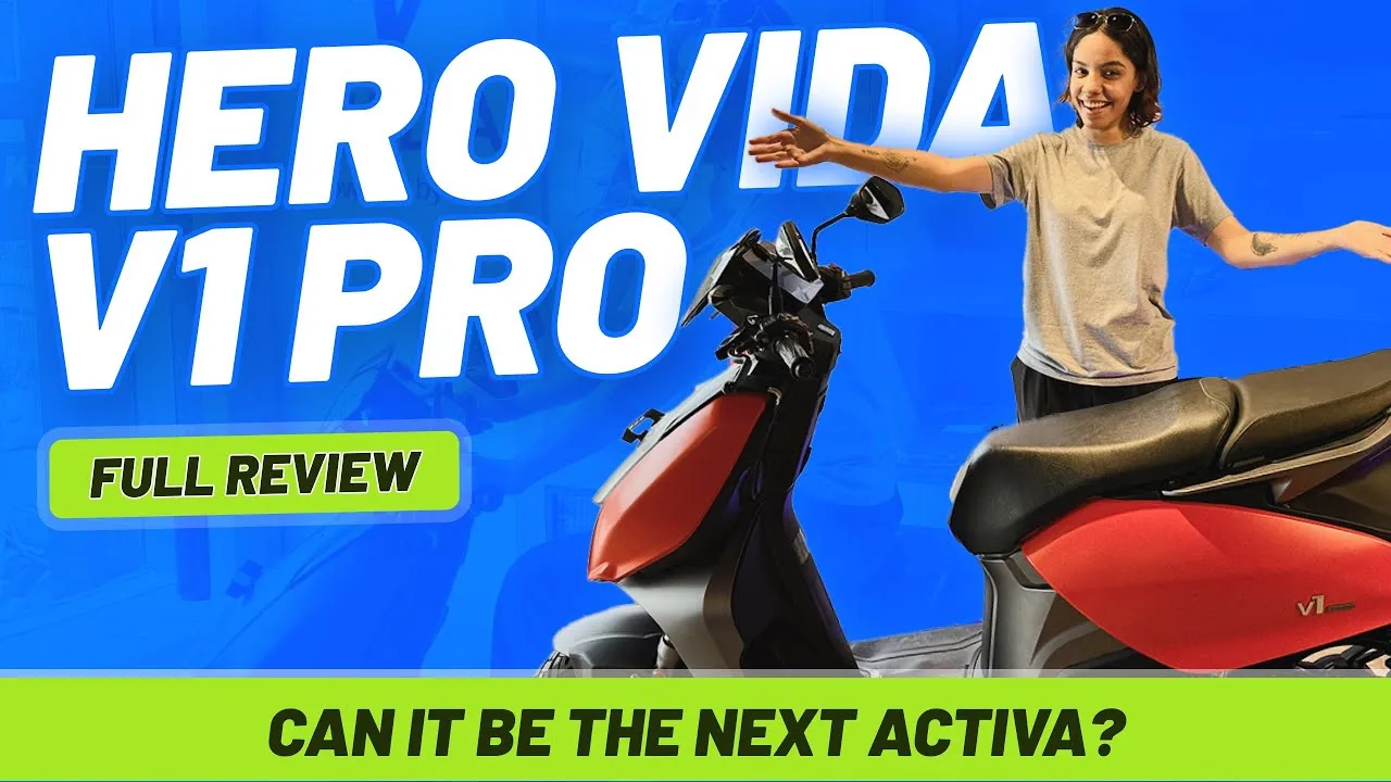 Hero Vida V1 Pro review - Can it be India's next Activa (but electric)? | Evfy @vidadotworld
