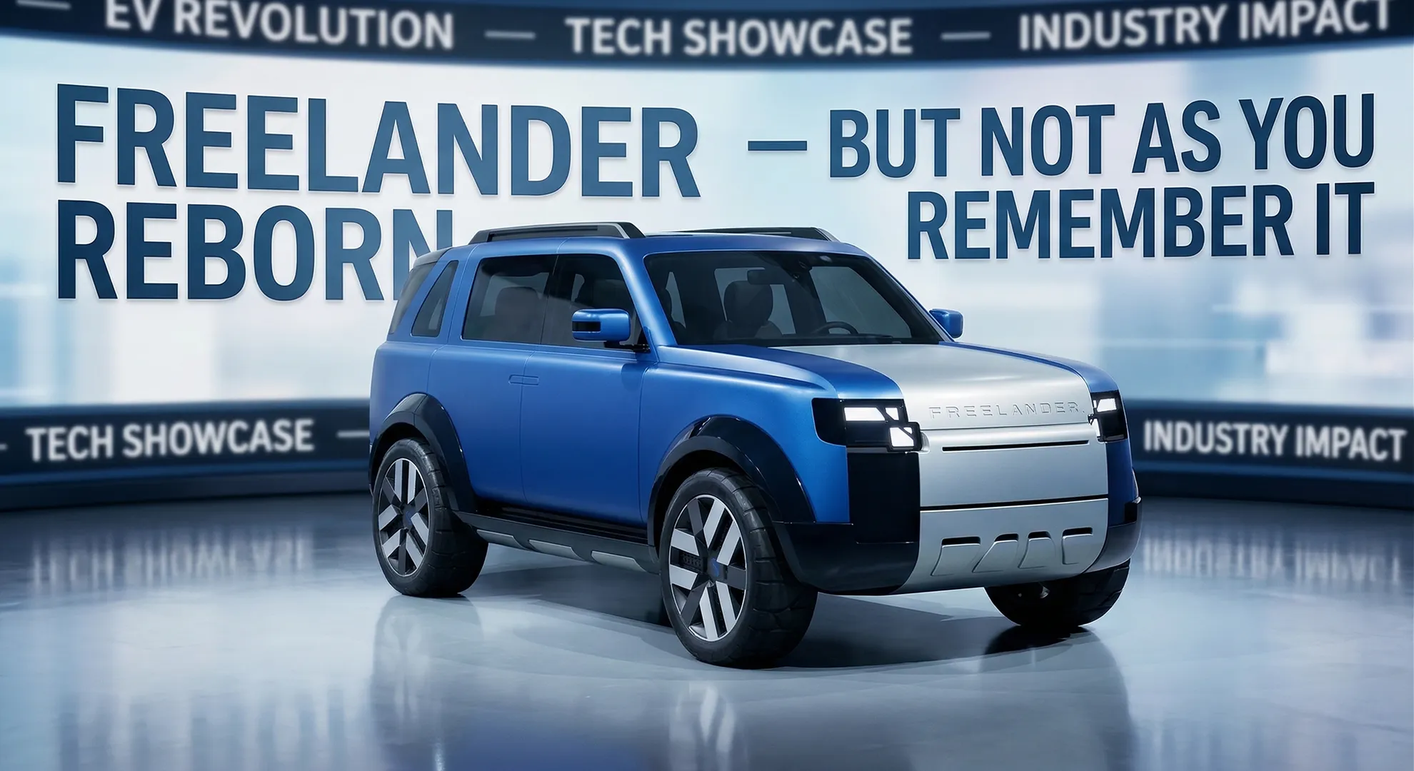 New Freelander SUV Debuts in China — Electric Off-Roader