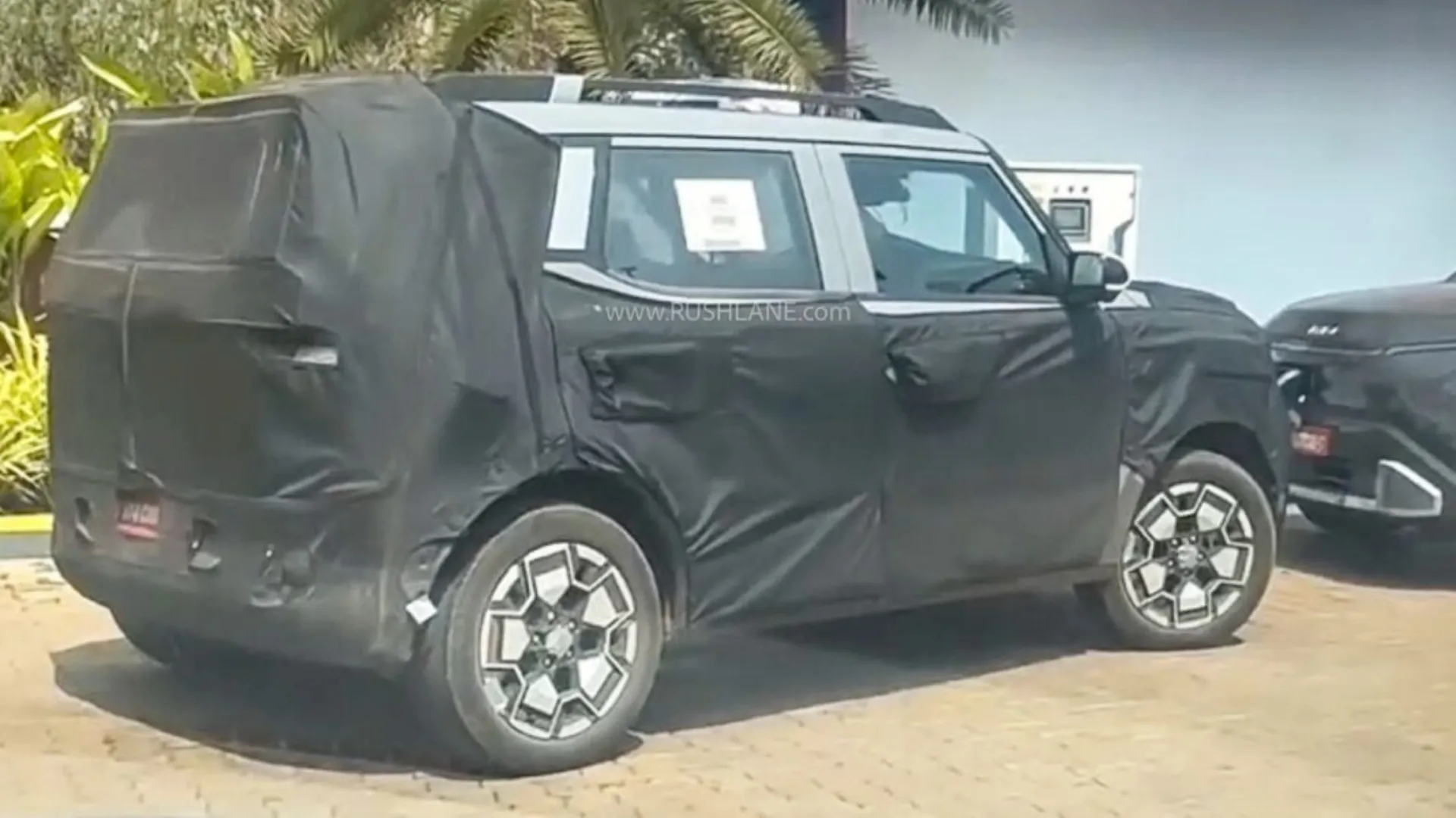 New Hyundai Electric SUV Spied Again at Charging Station