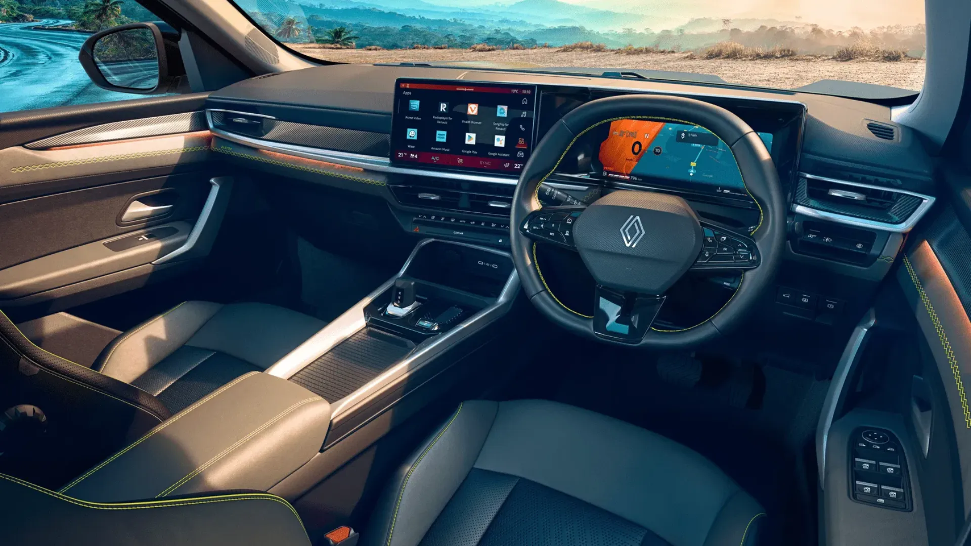 New Renault Duster 2026 Strong Hybrid - Interior