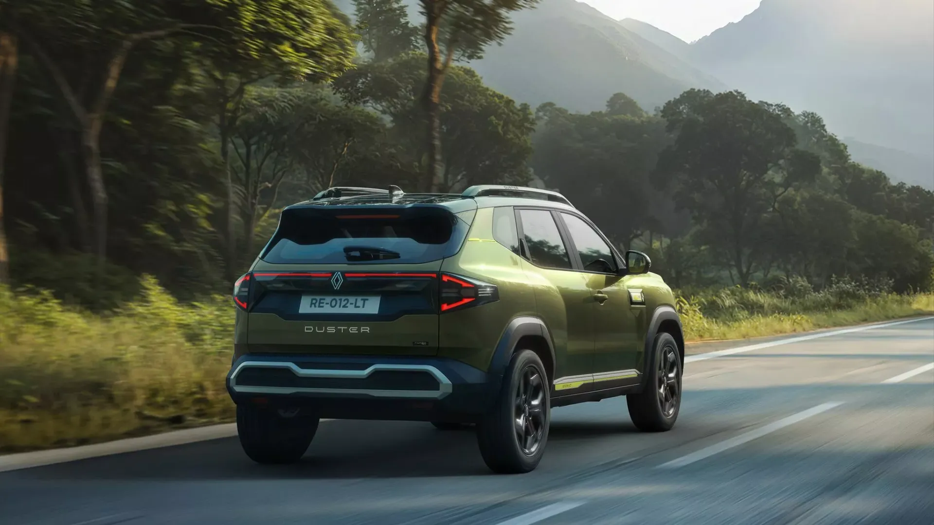 New Renault Duster 2026 Strong Hybrid - Rear