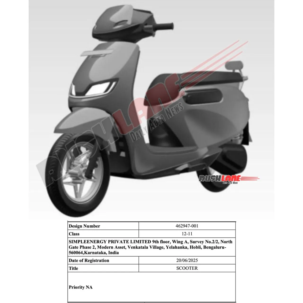 New Simple Family EV Design Patent Leaked
