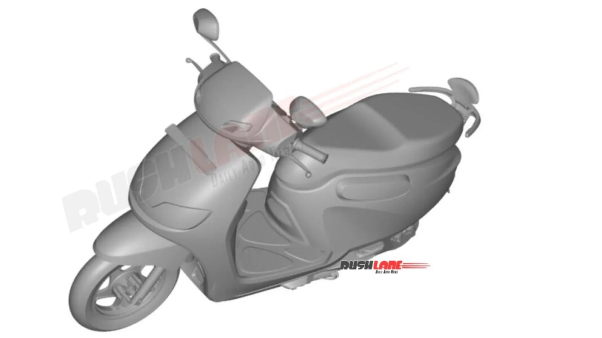New Simple Family Scooter Patented — iQube Rival Design Leaked