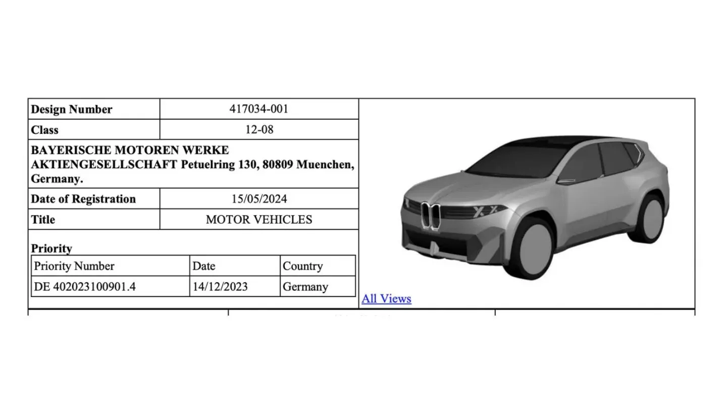 Next-Gen BMW iX3 Patent Filed In India; Neue Klasse Electric SUV Could Arrive Soon