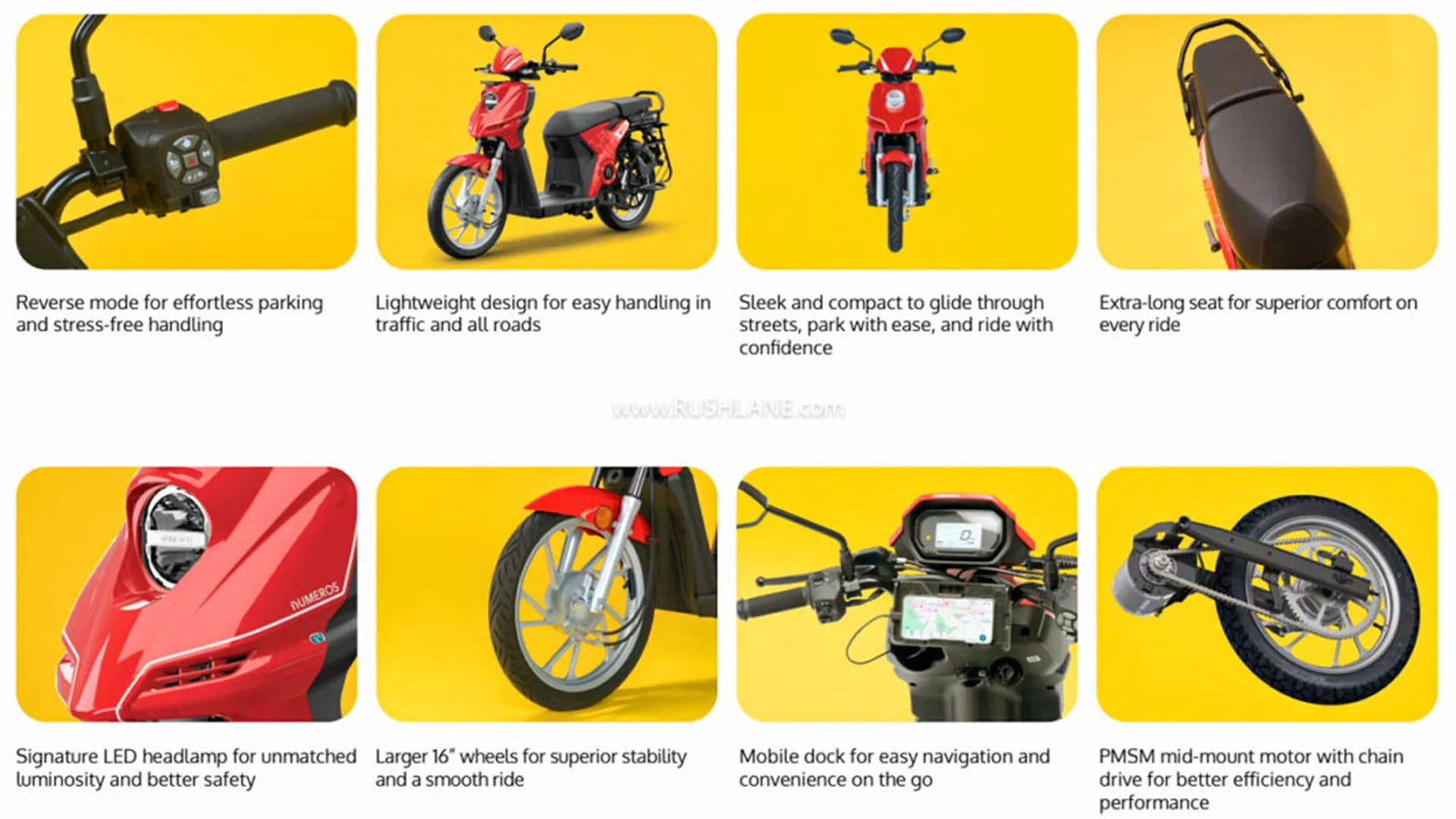 Numeros N-First EV Features