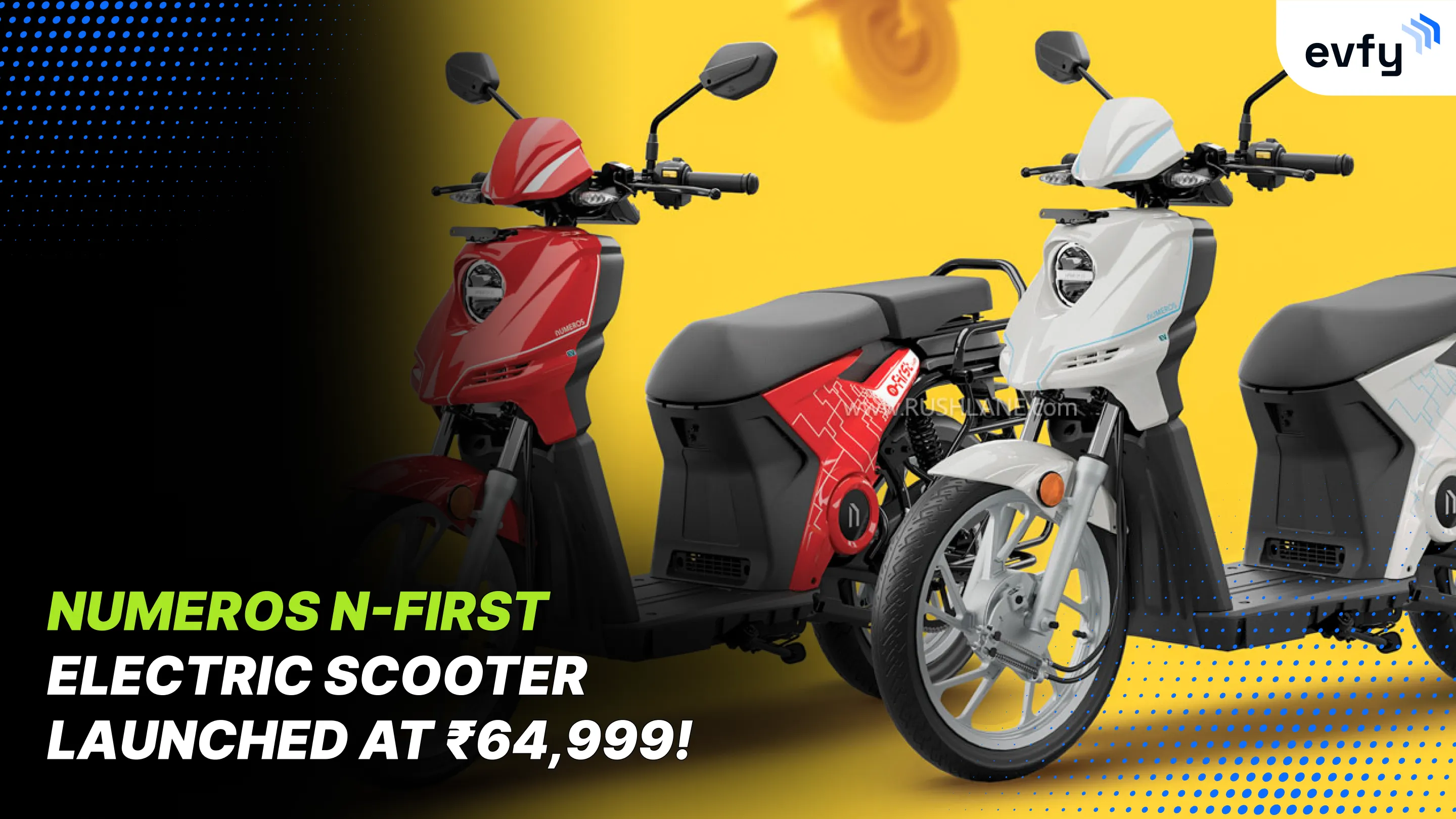 Numeros N-First Electric Scooter Launched at ₹64,999