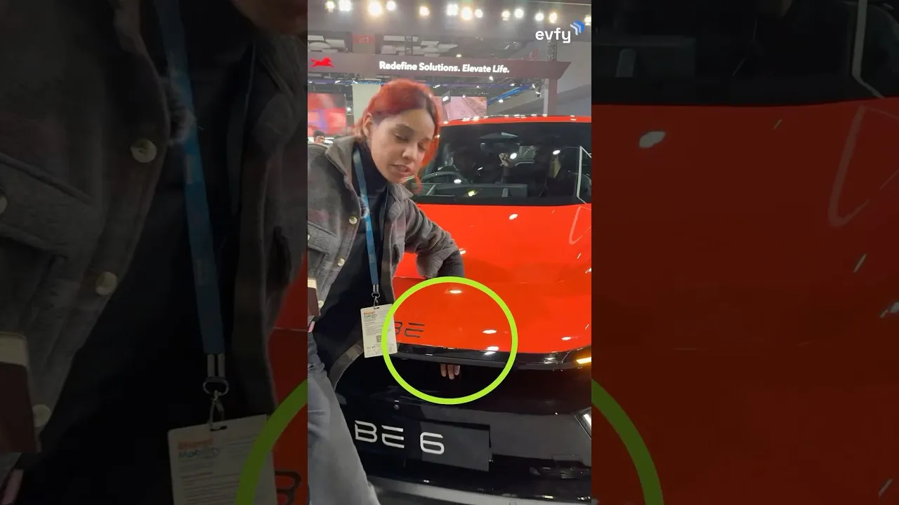 ⁠@mahindraelectricsuvs BE6 | Futuristic electric car.  500+ range. Stating price18.96L . #be6e