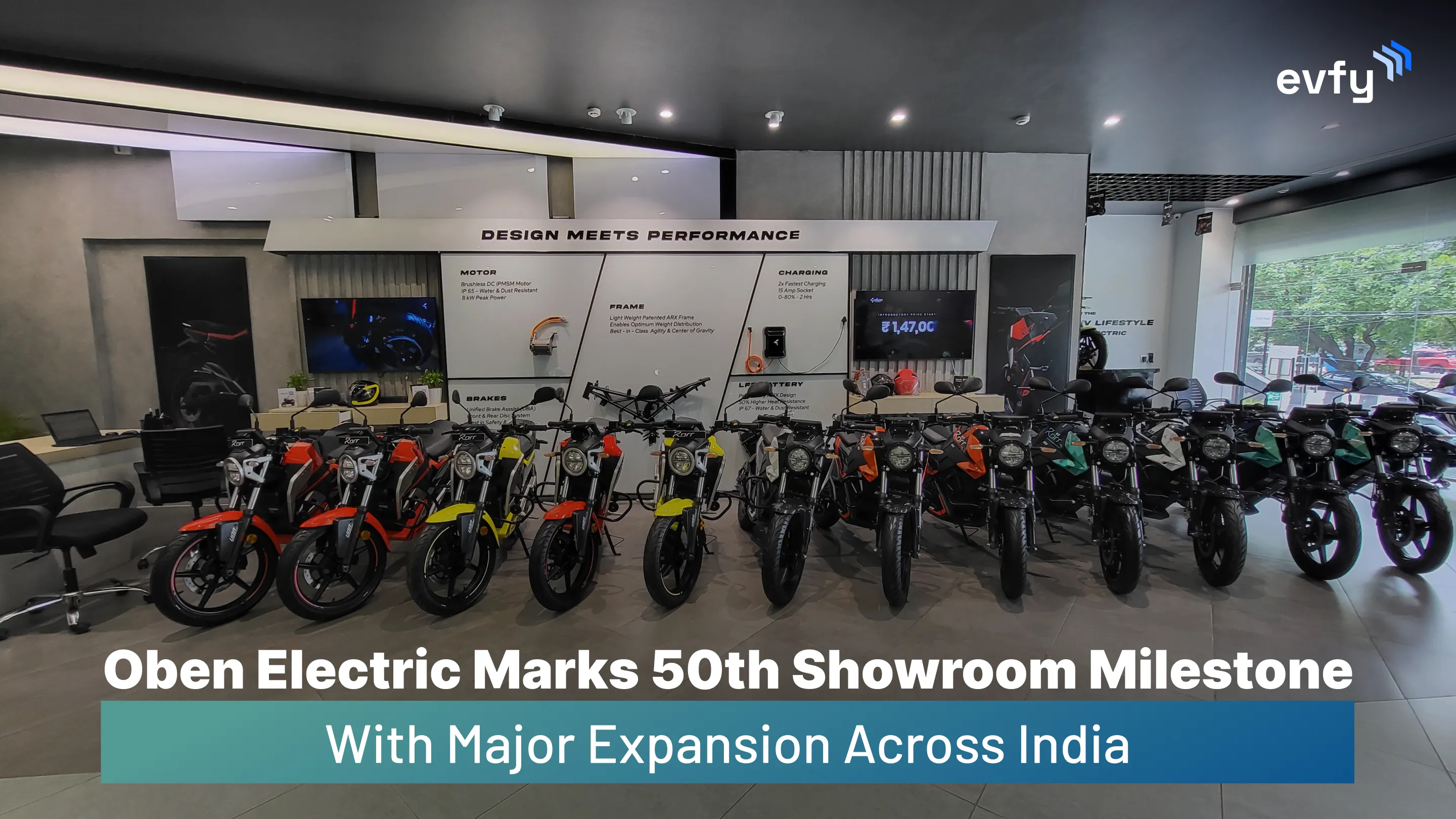 Oben Electric Marks 50th Showroom Milestone with Major Expansion Across India