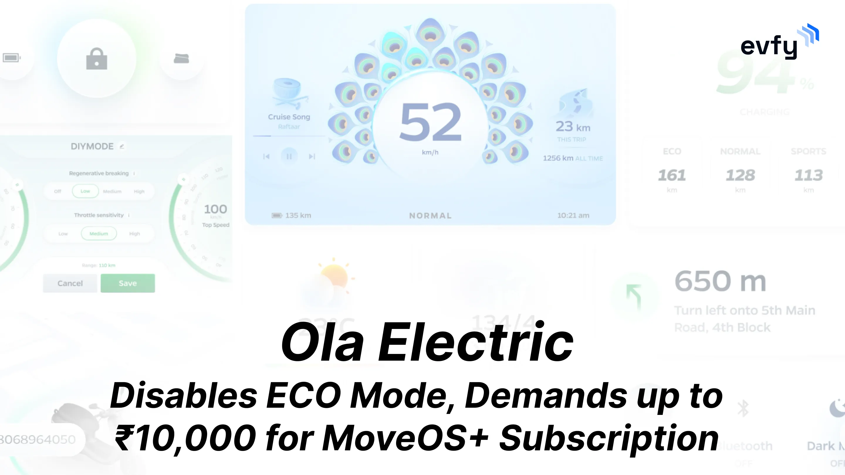Ola Electric Disables ECO Mode, Demands up to ₹10,000 for MoveOS+ Subscription