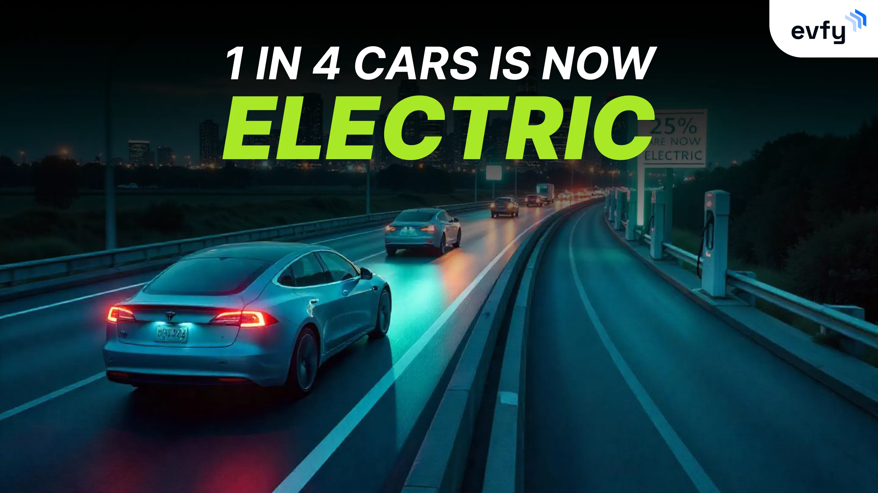 Over 25% of Global Car Sales in 2025 Are Now Electric
