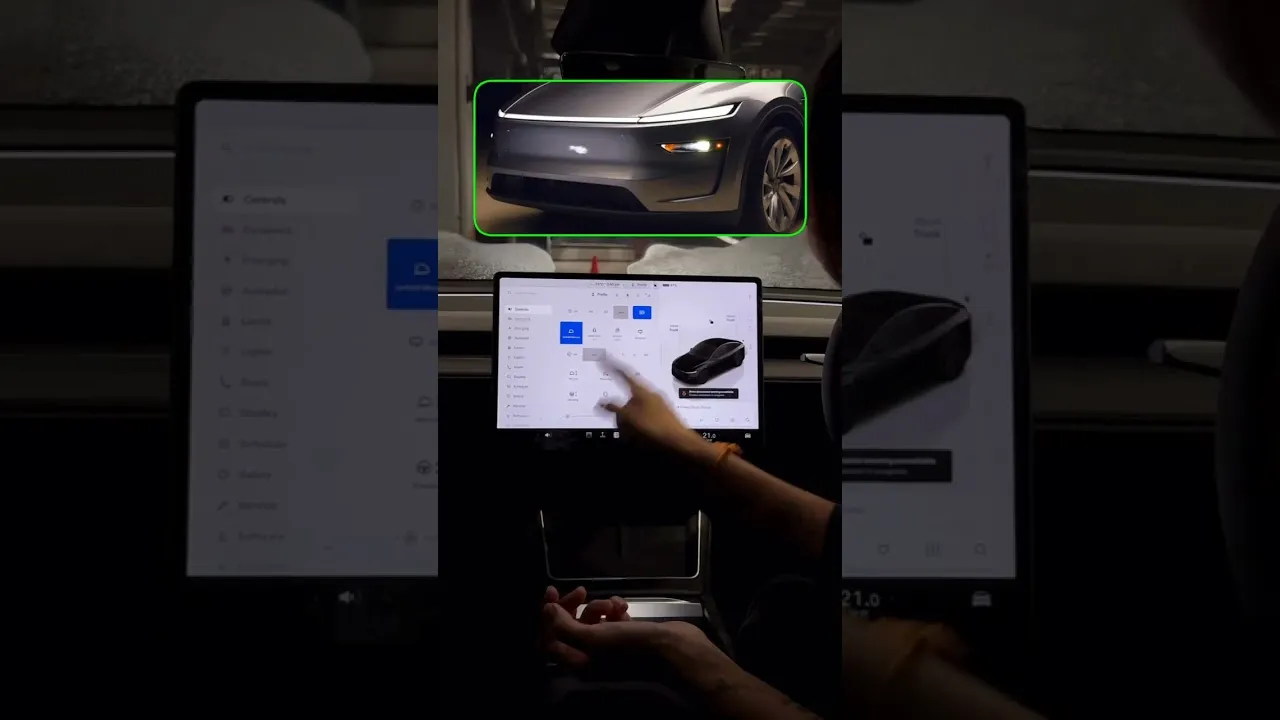 How to master Tesla Model Y Controls: Glovebox, steering & frunk EXPLAINED!  #teslaindia