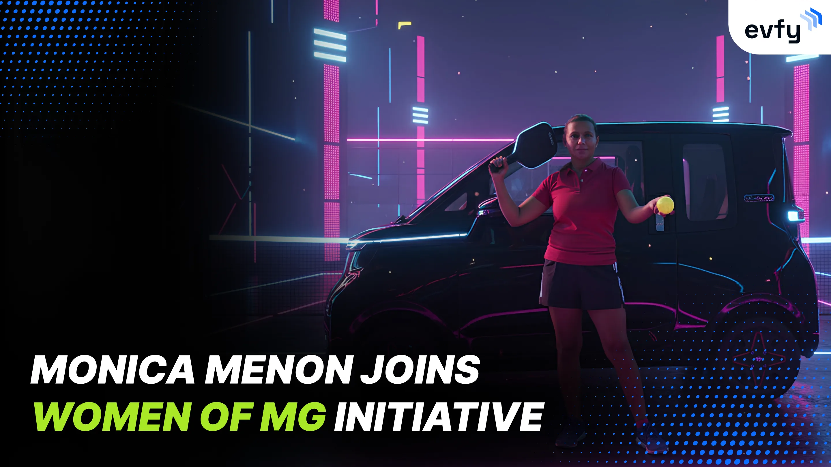 Pickleball Star Monica Menon Joins Women of MG Initiative