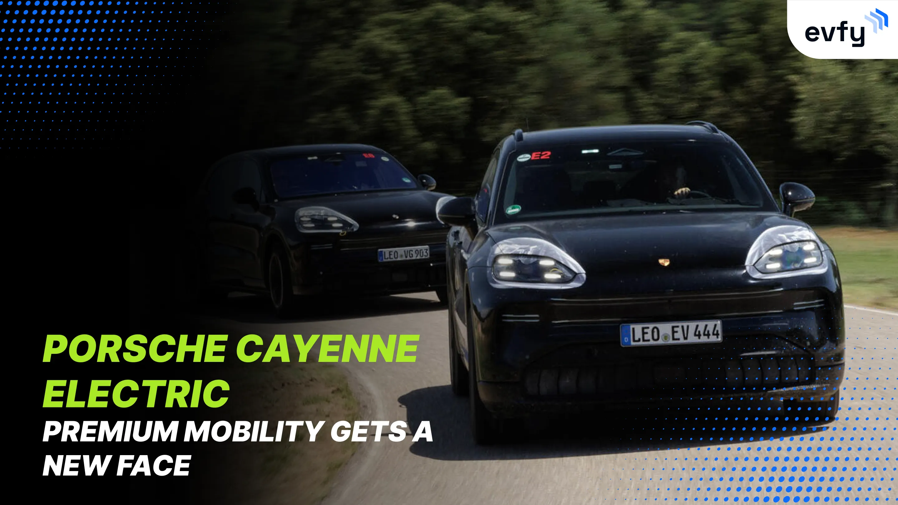 Porsche Cayenne Electric — Premium Mobility Gets a New Face