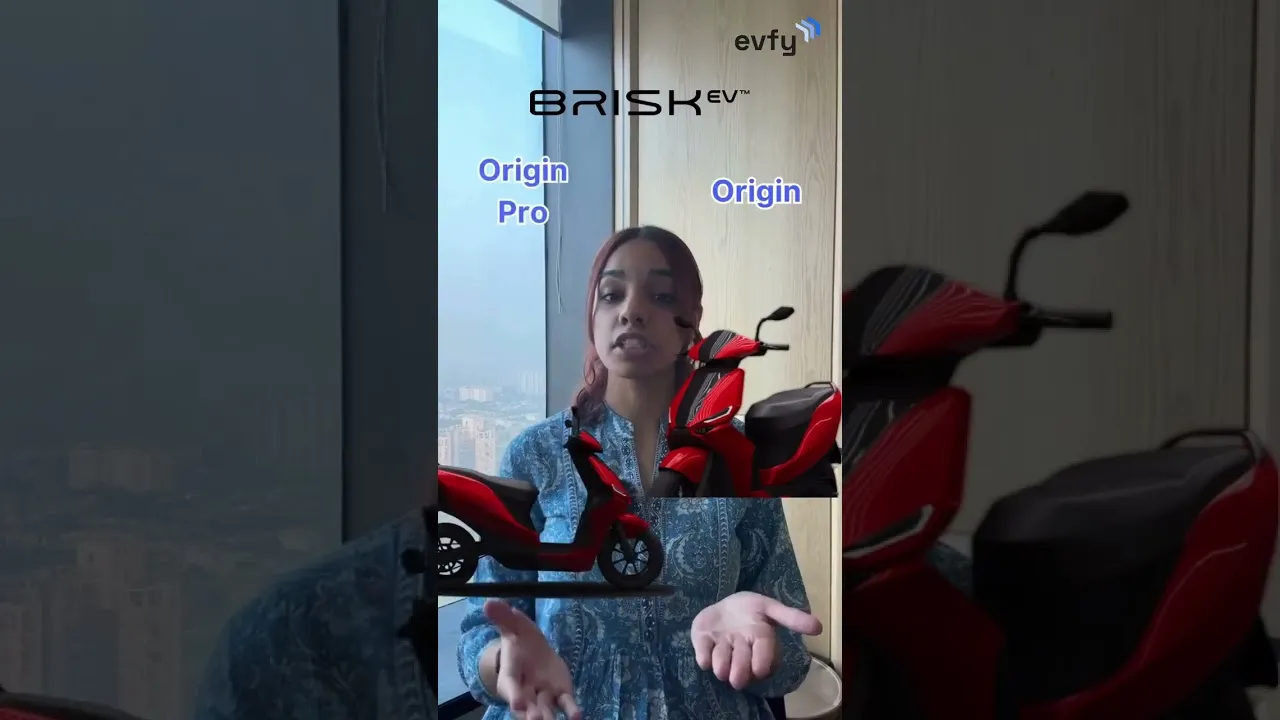 Longest Range Electric Scooter in India | 333km Range on a Single Charge | Brisk EV Launch