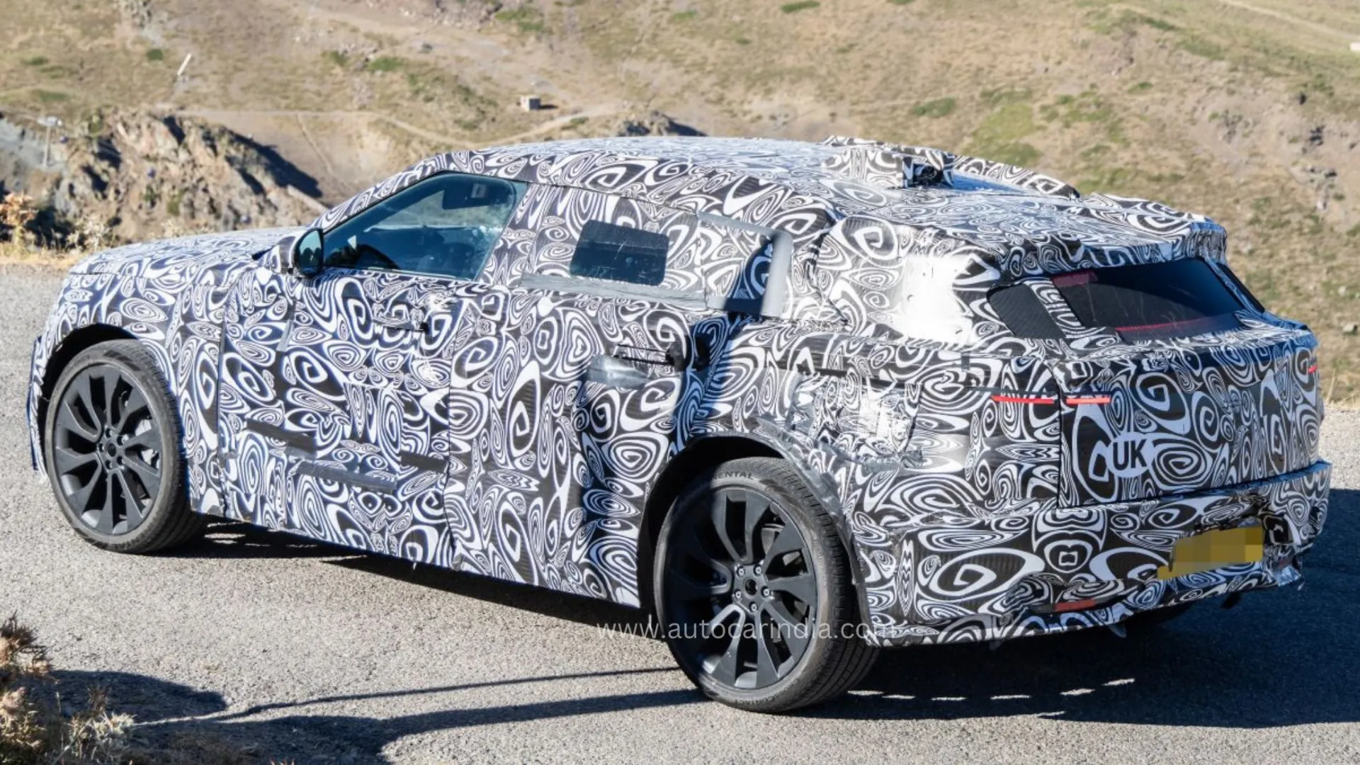 Range Rover Velar EV Spied — Inspired by Tata Avinya