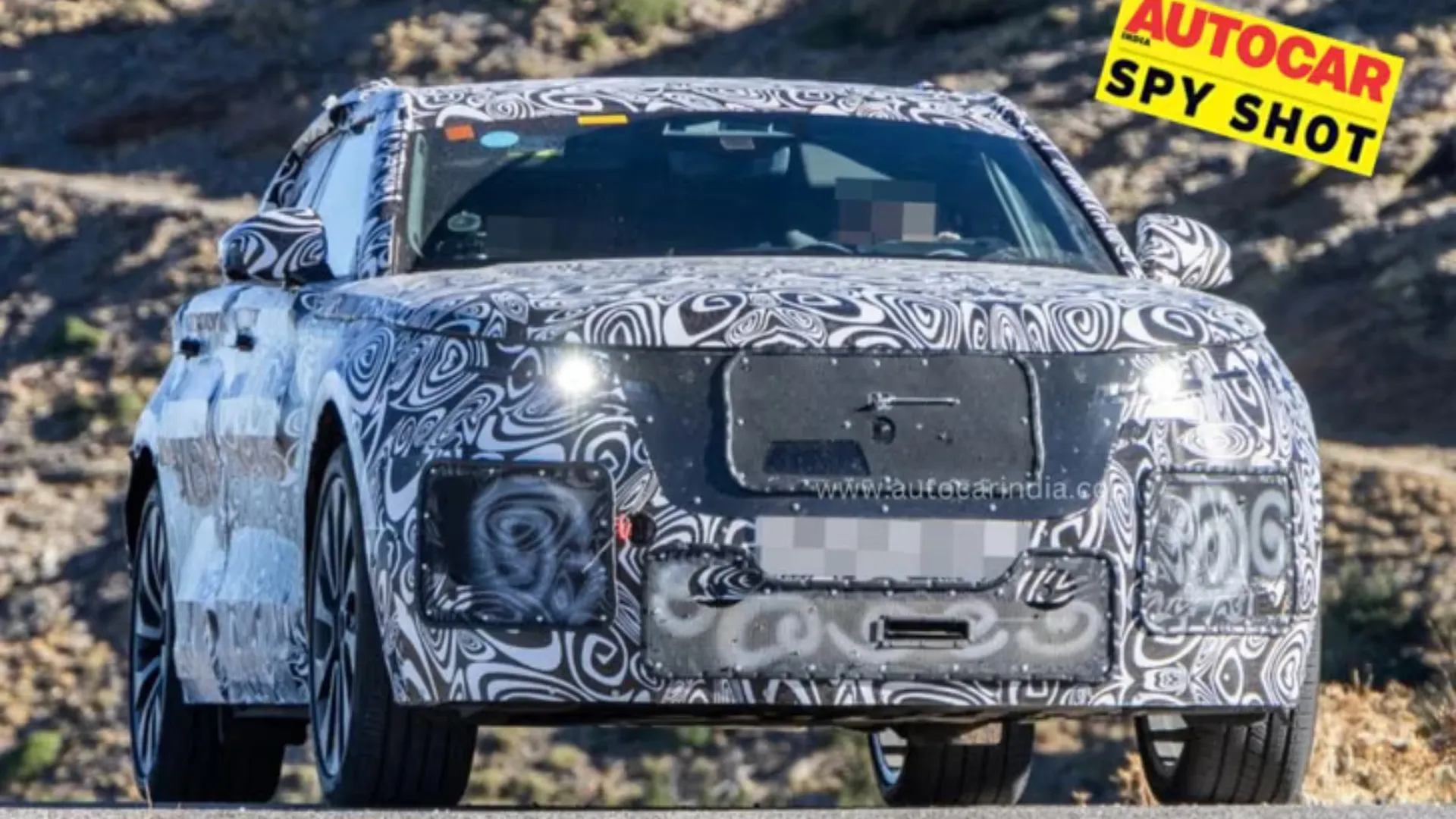 Range Rover Velar EV Spied Testing— Inspired by Tata Avinya