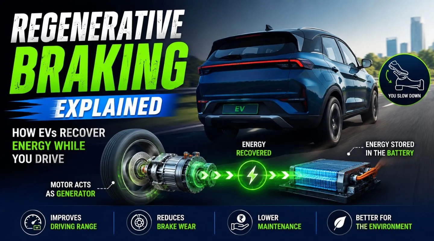 Regenerative Braking in EVs: What It Is and How It Improves Efficiency
