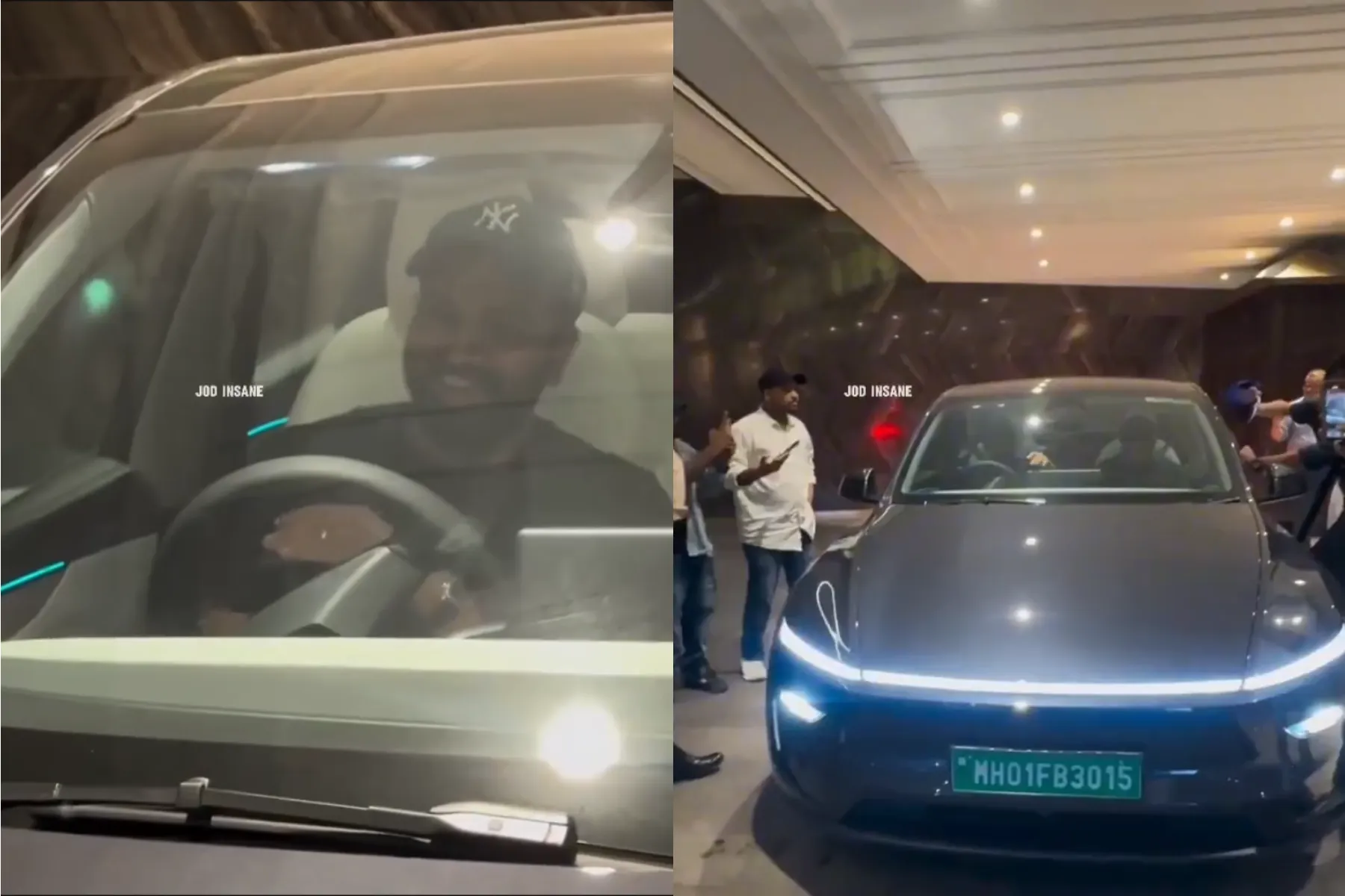 Rohit Sharma’s New Tesla Model Y