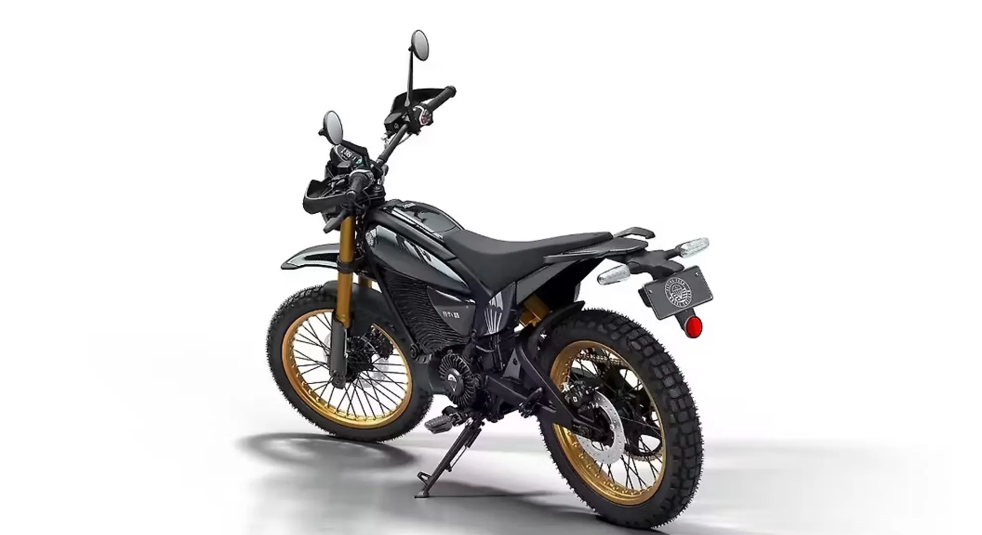 Royal Enfield Flying Flea FF.S6 Scrambler Unveiled - Electric, rear profile