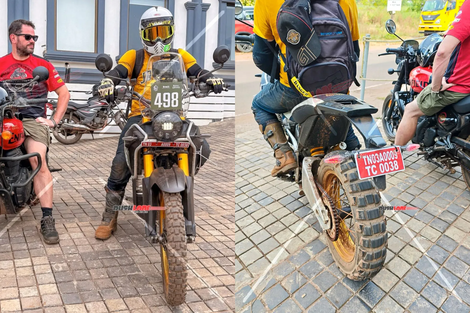 Royal Enfield Him-E spotted