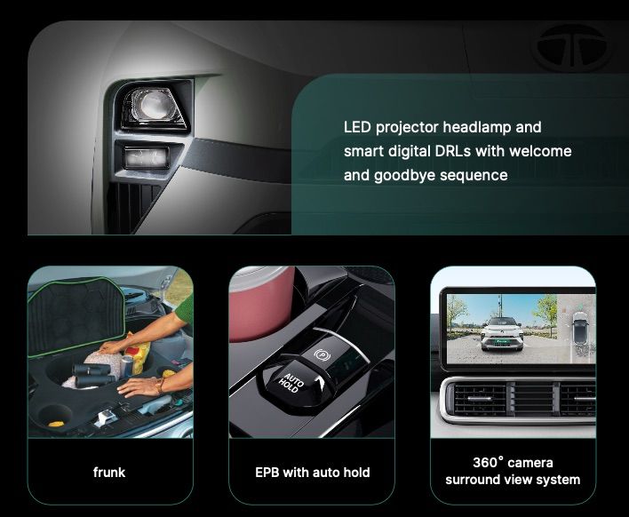 Tata Nexon ev features