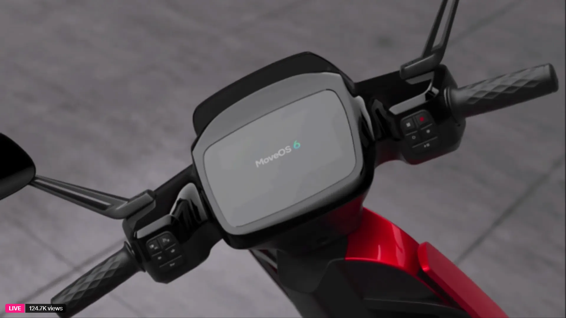 OLA S1 Pro Sport MoveOS 6 digital instrument cluster screen