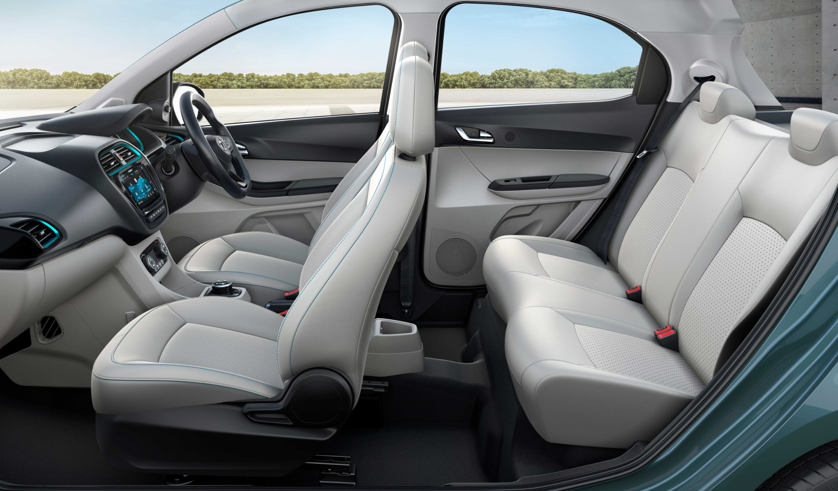 tata tiago ev interior