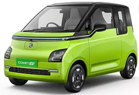 Apple Green and Starry Black mg comet