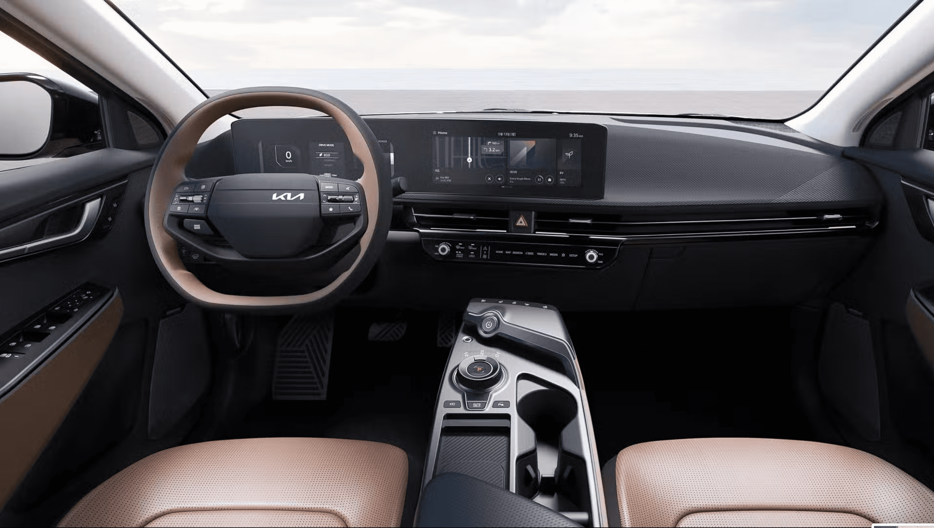 kia ev6 facelift interior