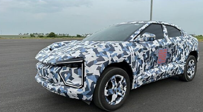 Mahindra BE.05 Spied: Futuristic Electric SUV Insights