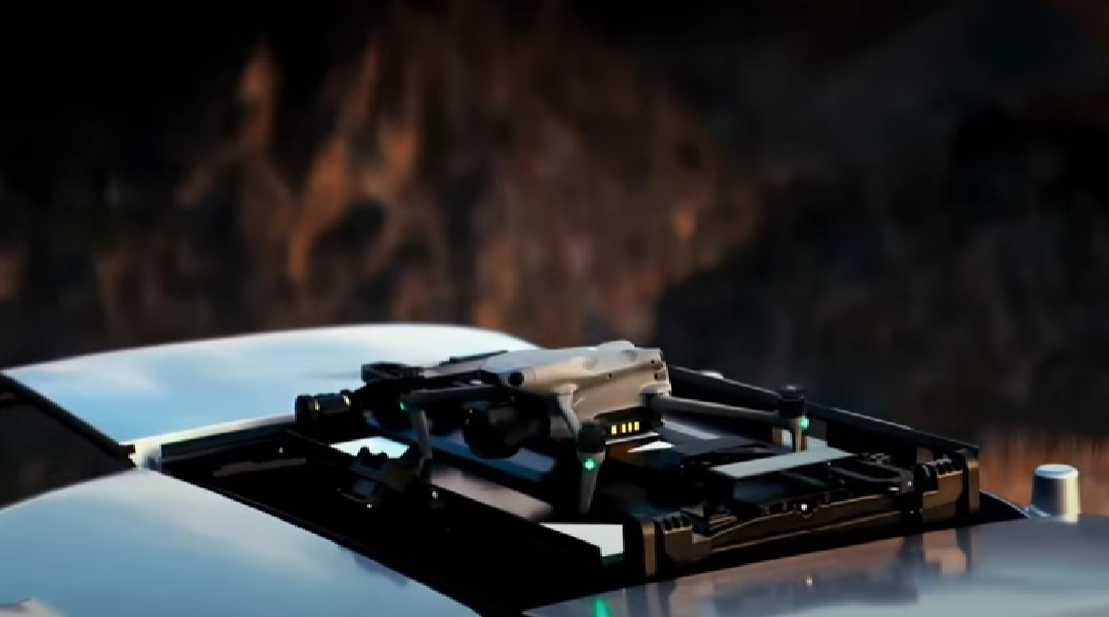 byd cars with dji drones