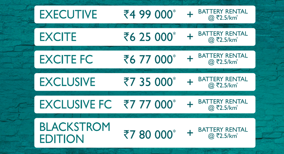 mg comet ev 2025 price