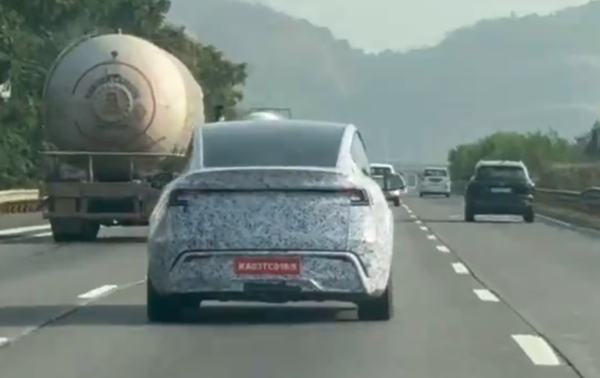 tesla spied in india