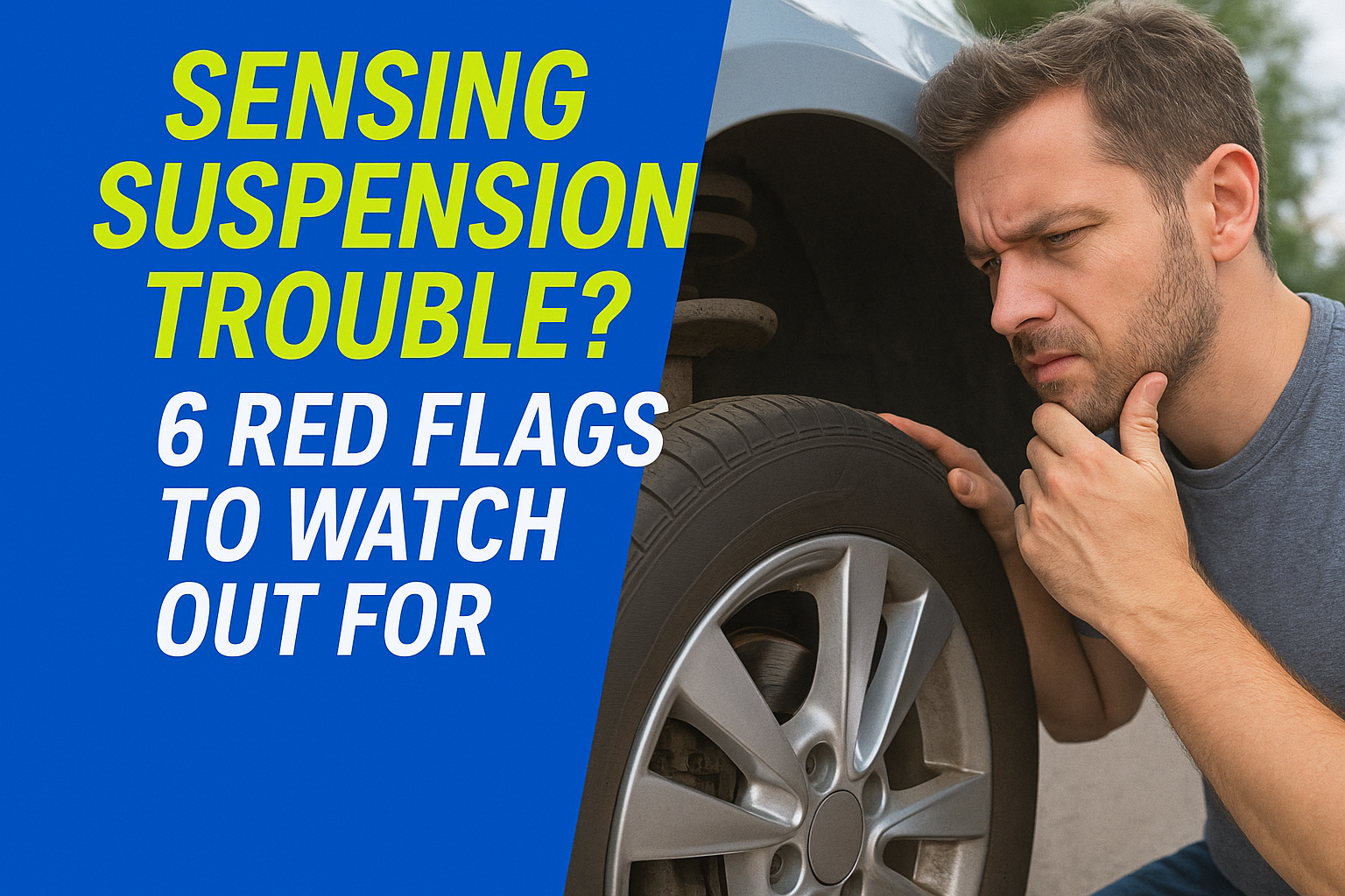 Sensing Suspension Trouble? 6 Red Flags to Watch Out For