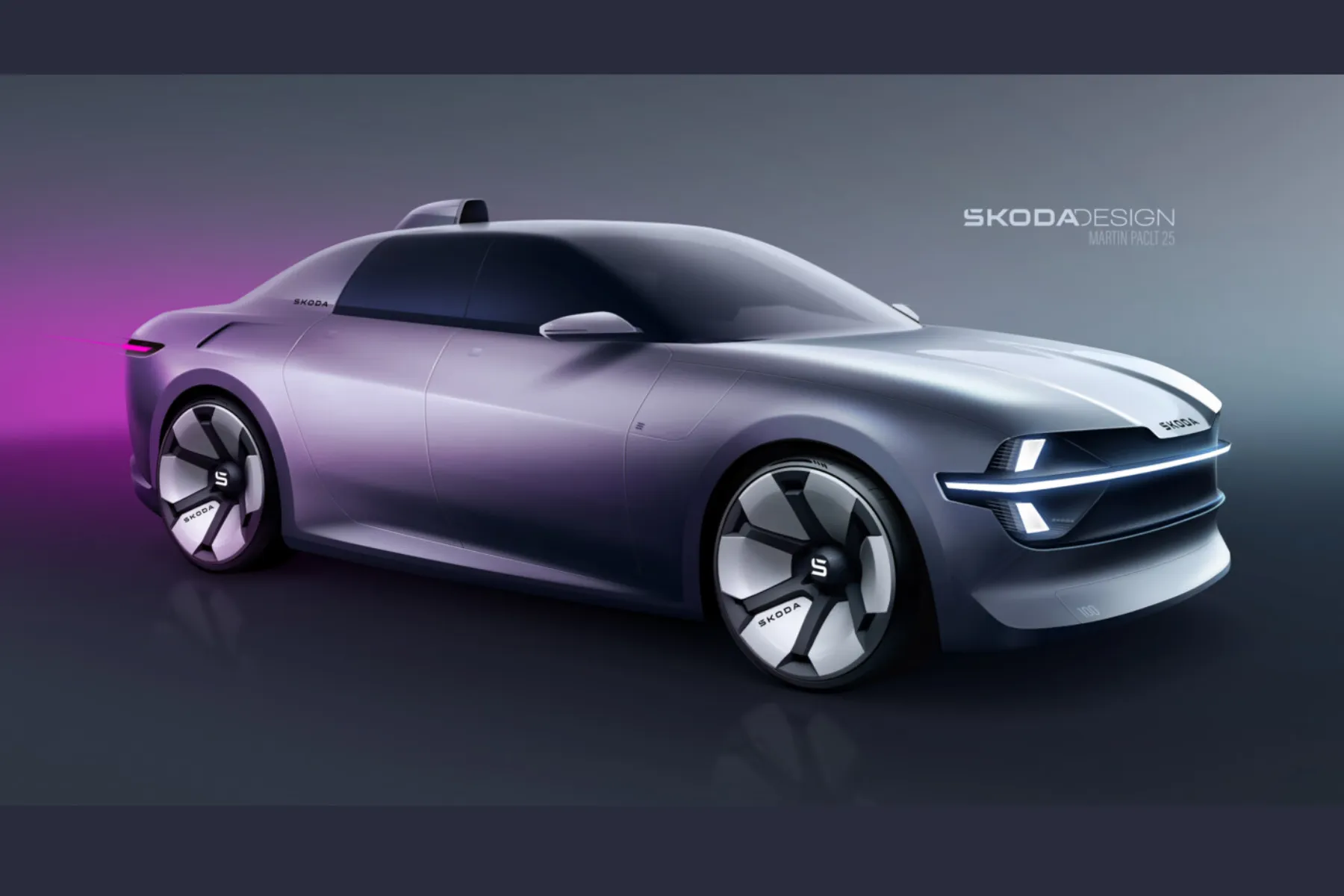 Skoda 100 Concept - front profile