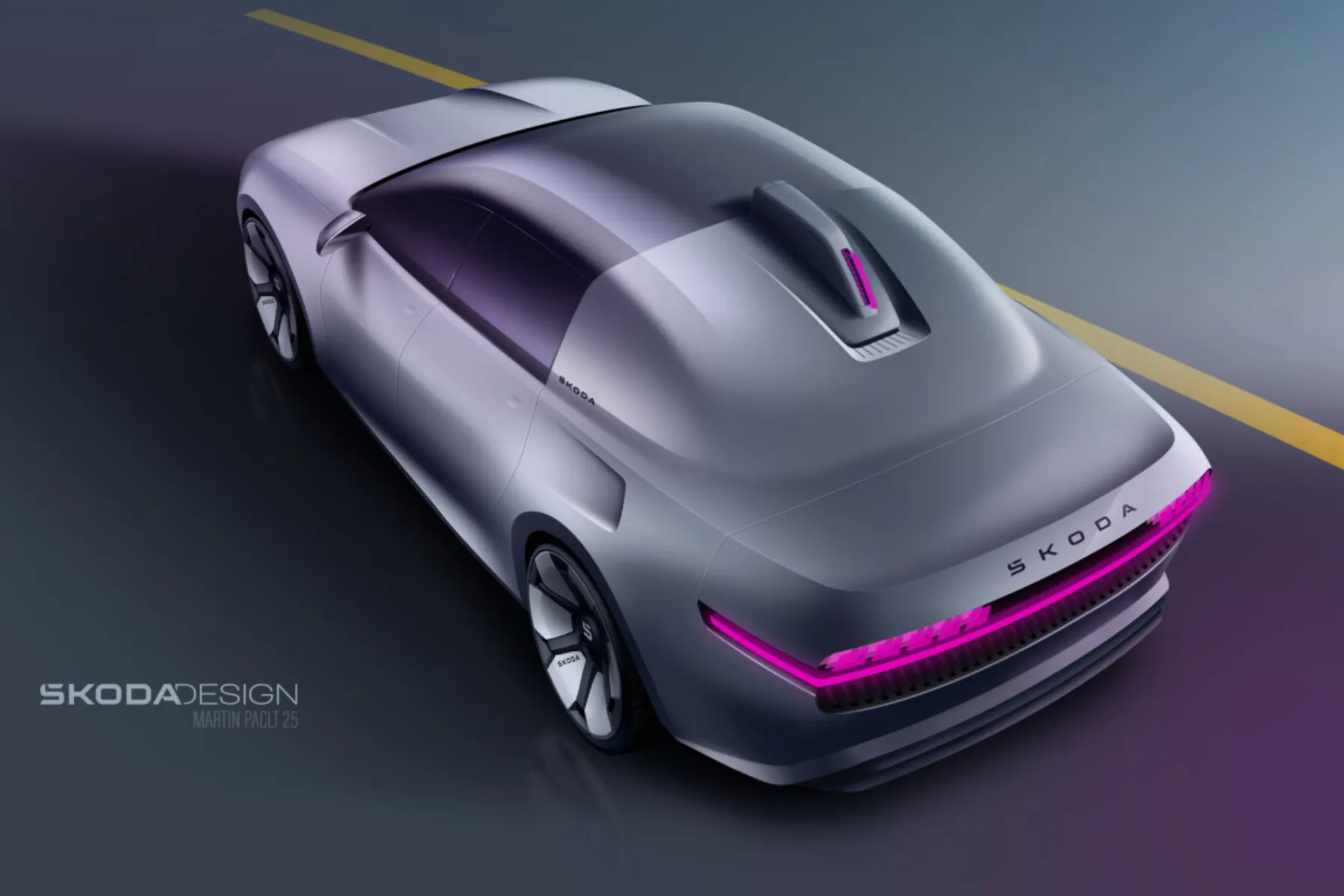 Skoda 100 Concept - rear top