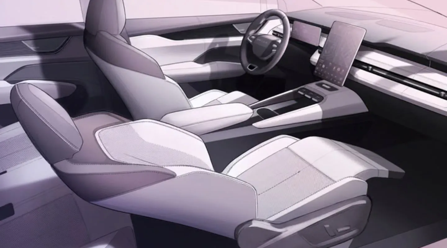 Skoda Peaq Electric SUV Interior Teased Through Sketches
