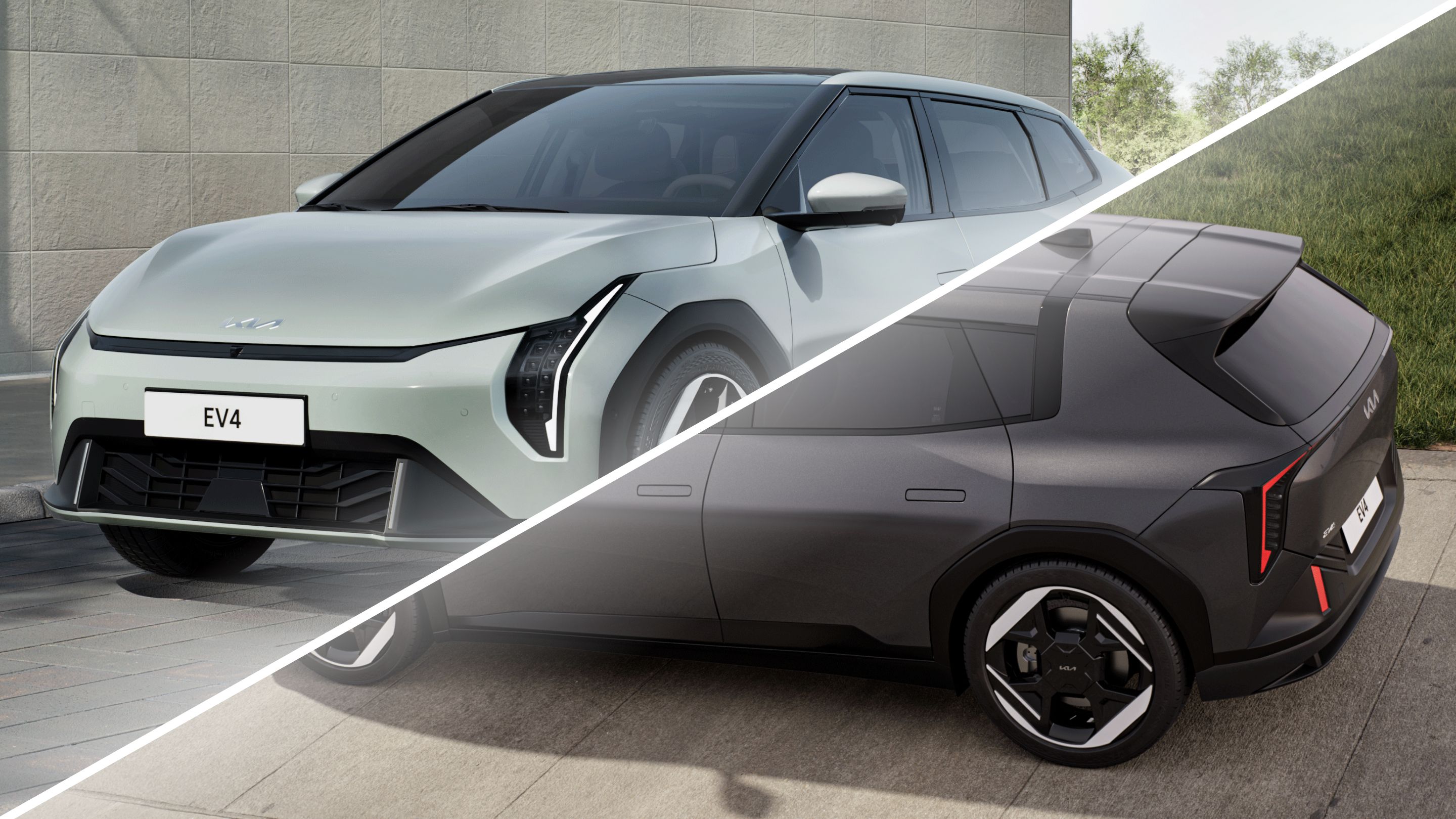 Kia EV4 Electric Sedan & Hatchback Designs Unveiled