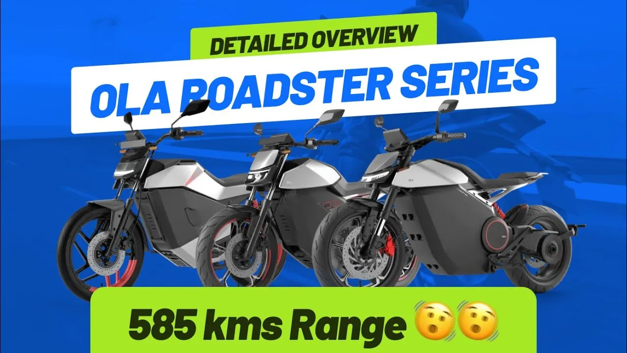 @OlaElectric  Roadster E-Bike Series | upto 580kms Range in Single Charge | from just ₹ 75,000/-