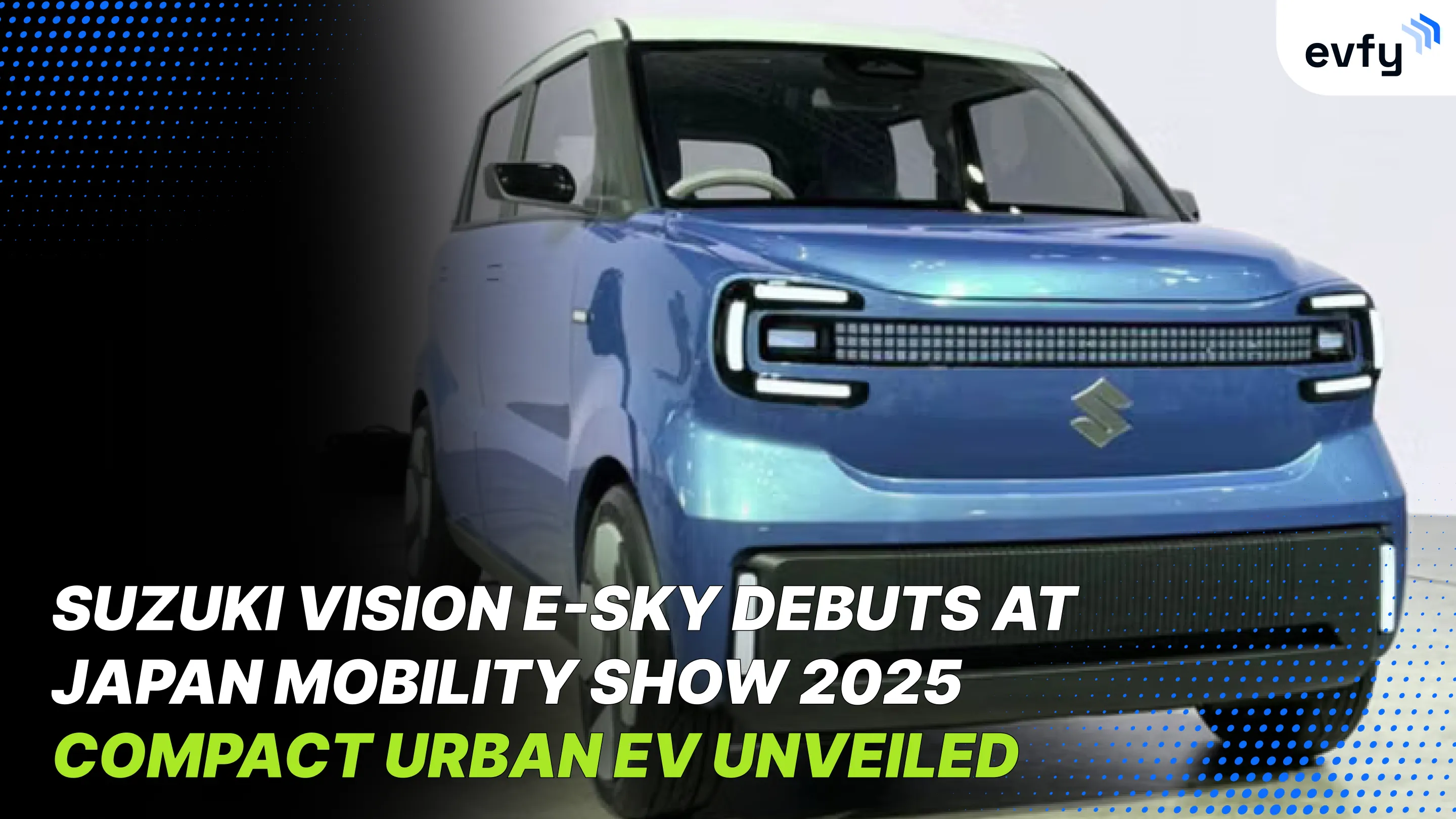Suzuki Vision e-Sky Debuts at Japan Mobility Show 2025 — Compact Urban EV Unveiled