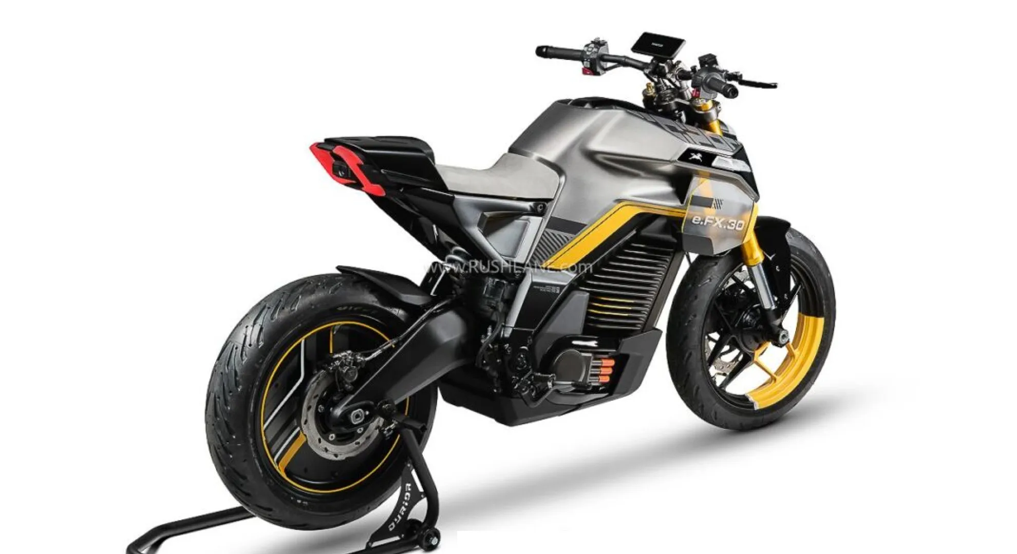 TVS Unveils eFX Three O Concept - Electric