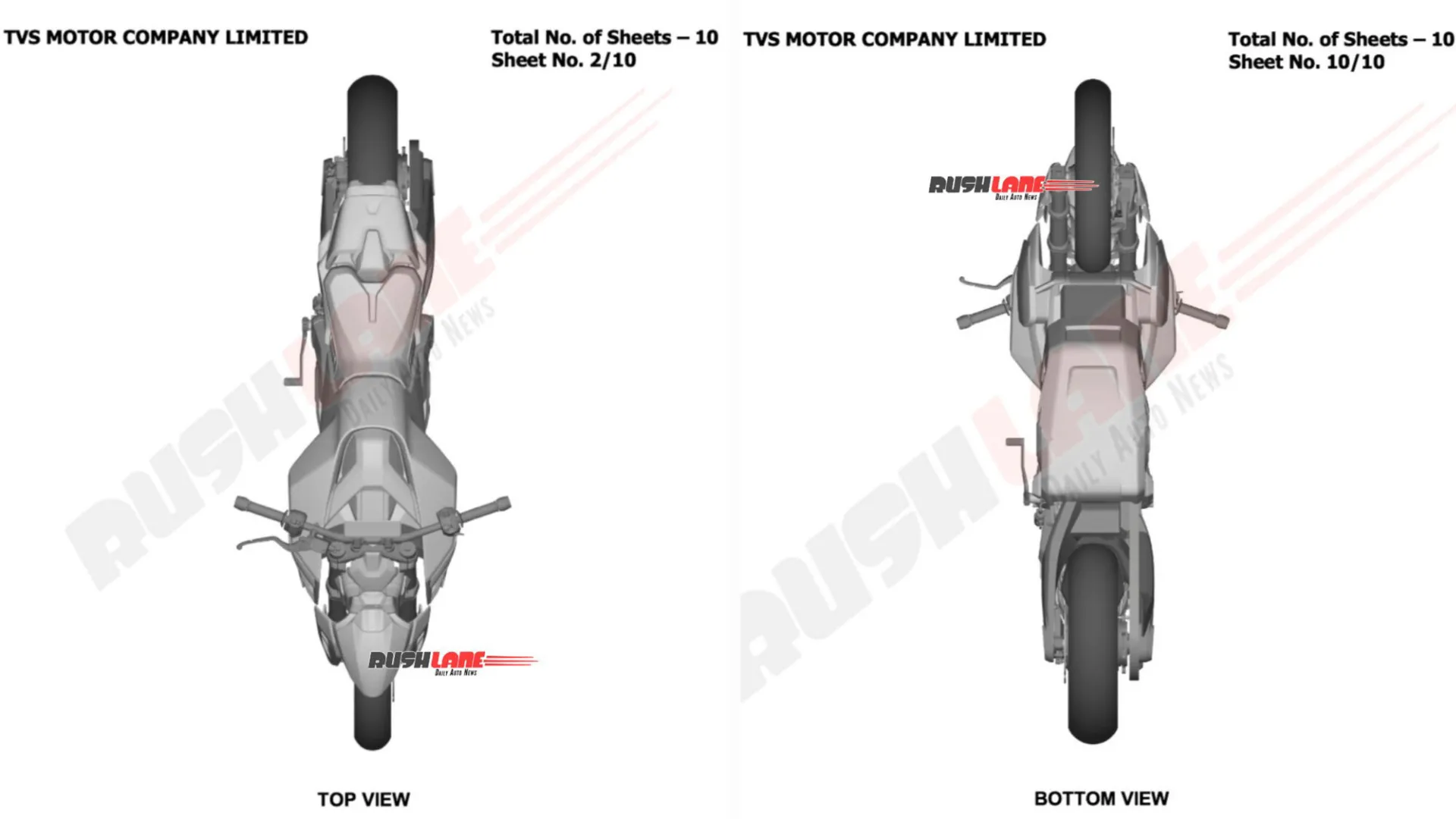 TVS eFX 3O Concept Electric Motorcycle Design Patented in India