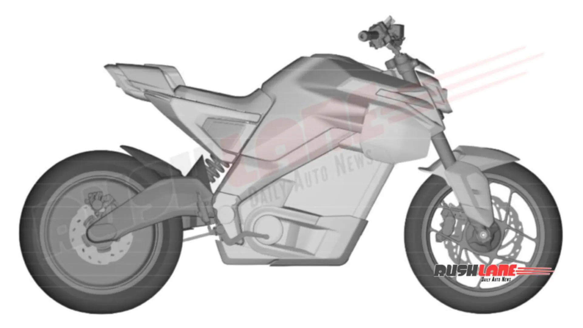 TVS eFX 3O Concept Electric Motorcycle Design Patented in India