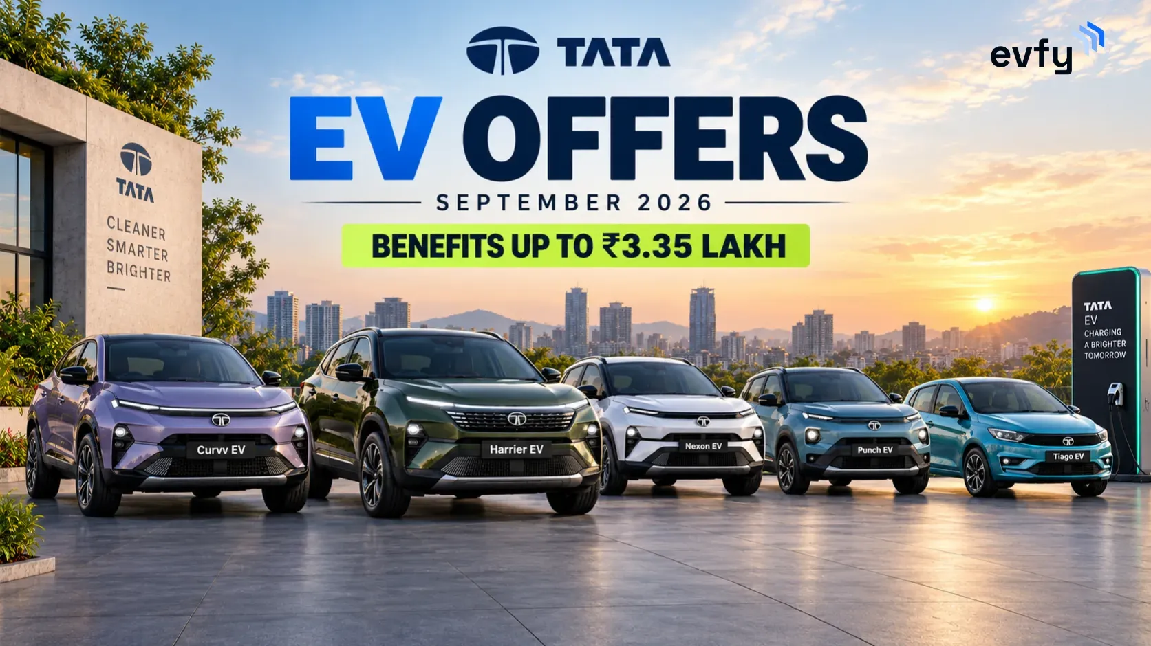Tata EV Offers September 2026: Curvv EV Discount Hits ₹3.35 Lakh, Harrier EV ₹2.75 Lakh