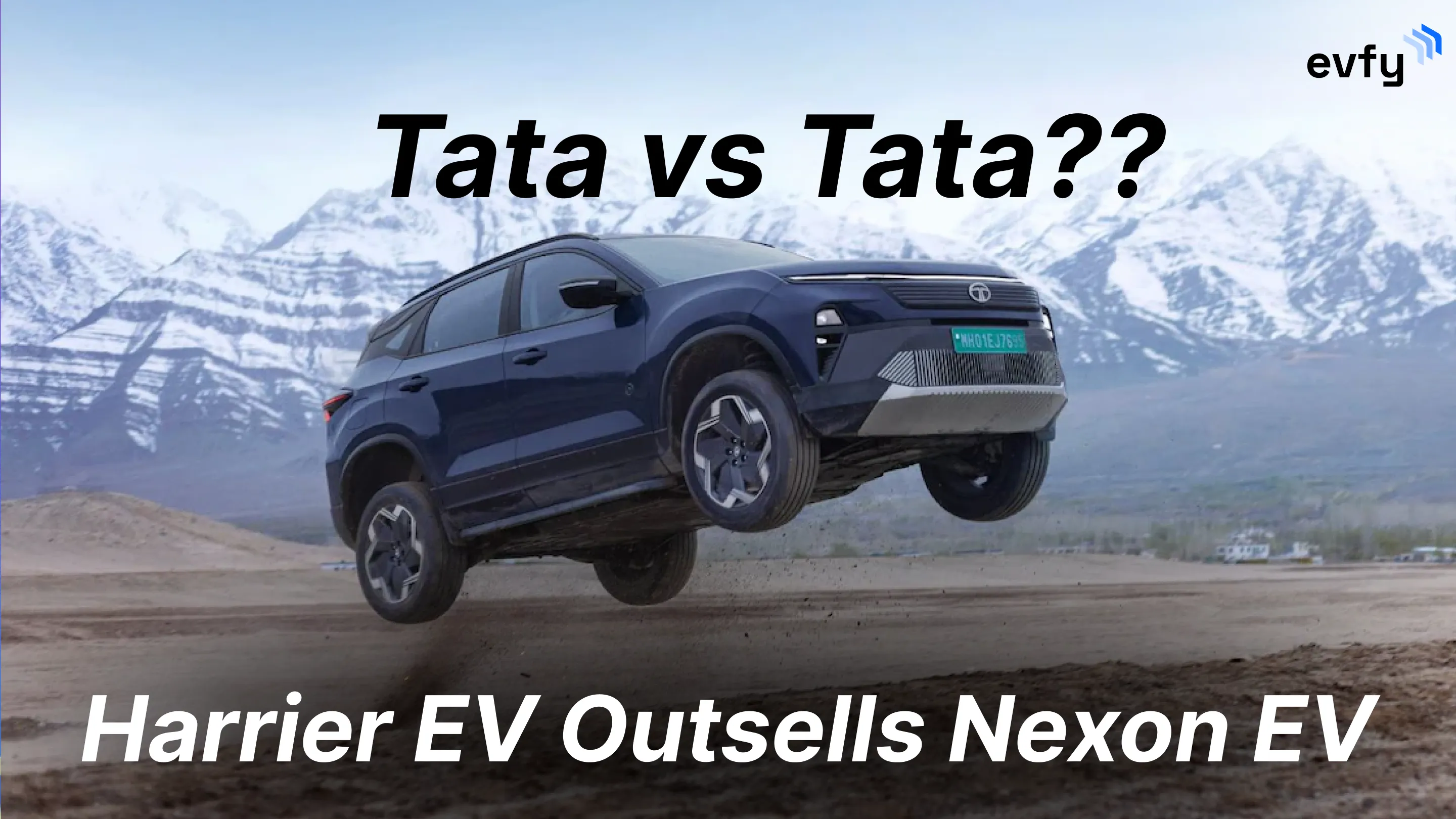 Tata Harrier EV Outsells Nexon EV — Tata’s Biggest Competitor is… Tata?