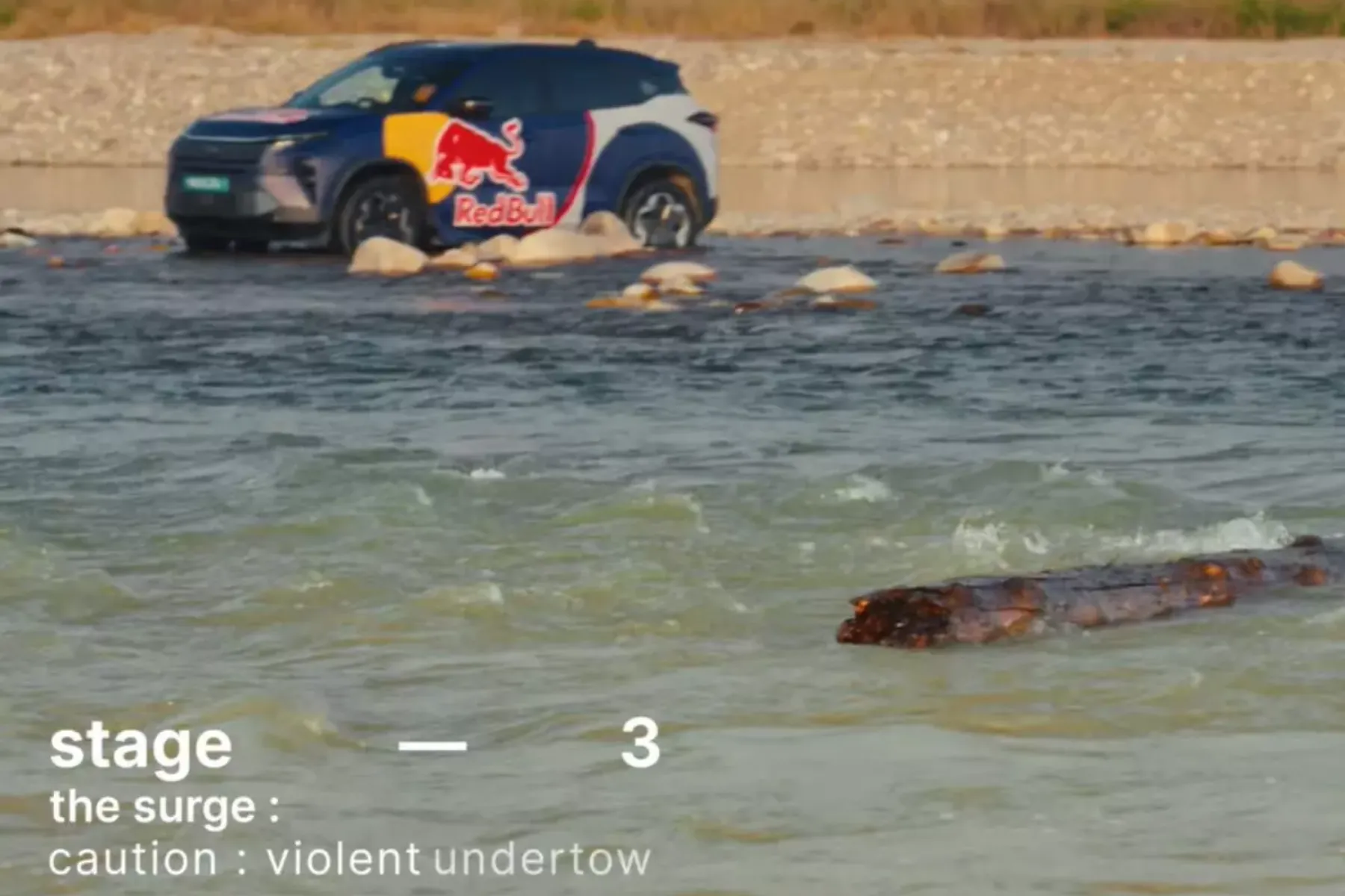 Tata Harrier EV X Red Bull - Beas River Challenge
