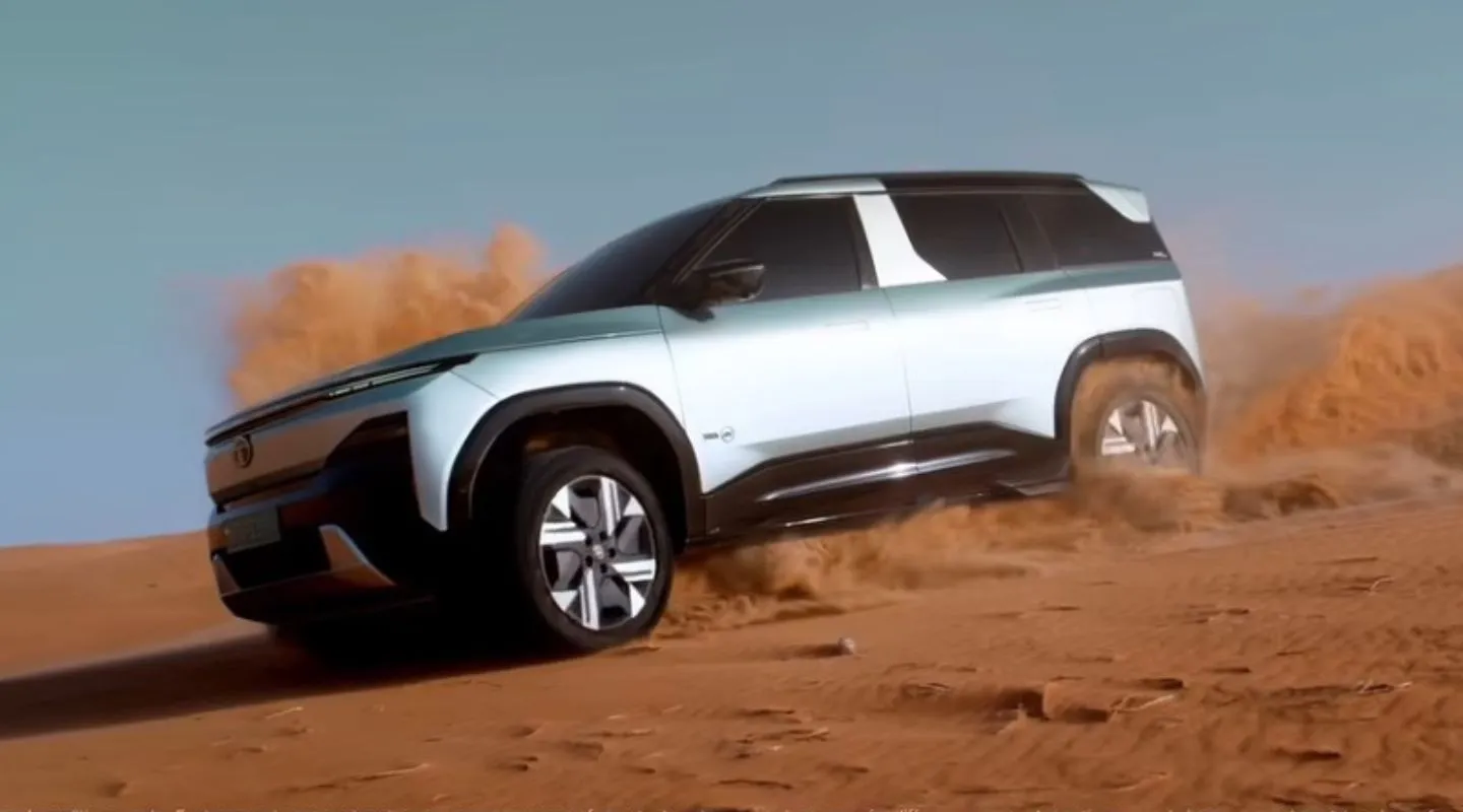 Tata Sierra EV Exterior Fully Revealed Ahead Of Debut